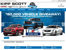 Tablet Screenshot of kippscott.ca